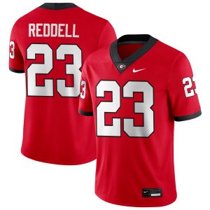 Men Jaden Reddell Red Georgia Bulldogs #23 College Football Replica Jersey 564985-566