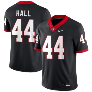 Men Jordan Hall Black Georgia Bulldogs #44 College Football Player Jersey 743736-218