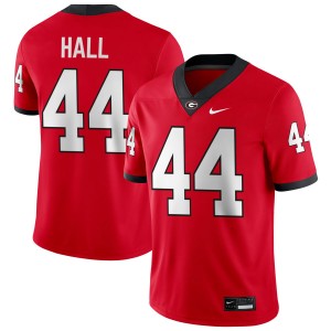 Men Jordan Hall Red Georgia Bulldogs #44 College Football Limited Jerseys 104867-801