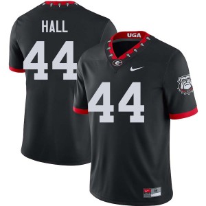 Men's Jordan Hall 100th Anniversary Black Georgia Bulldogs #44 College Football High School Jerseys 735286-519